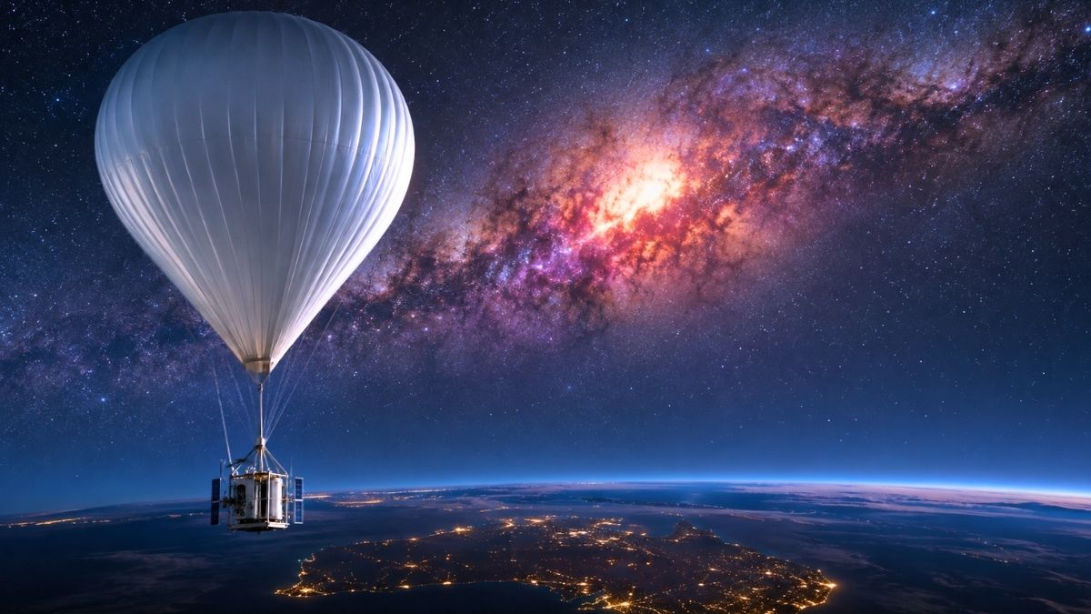 Gigantyczny balon zajrzał w serce Drogi Mlecznej. Złapał tajemniczą poświatę