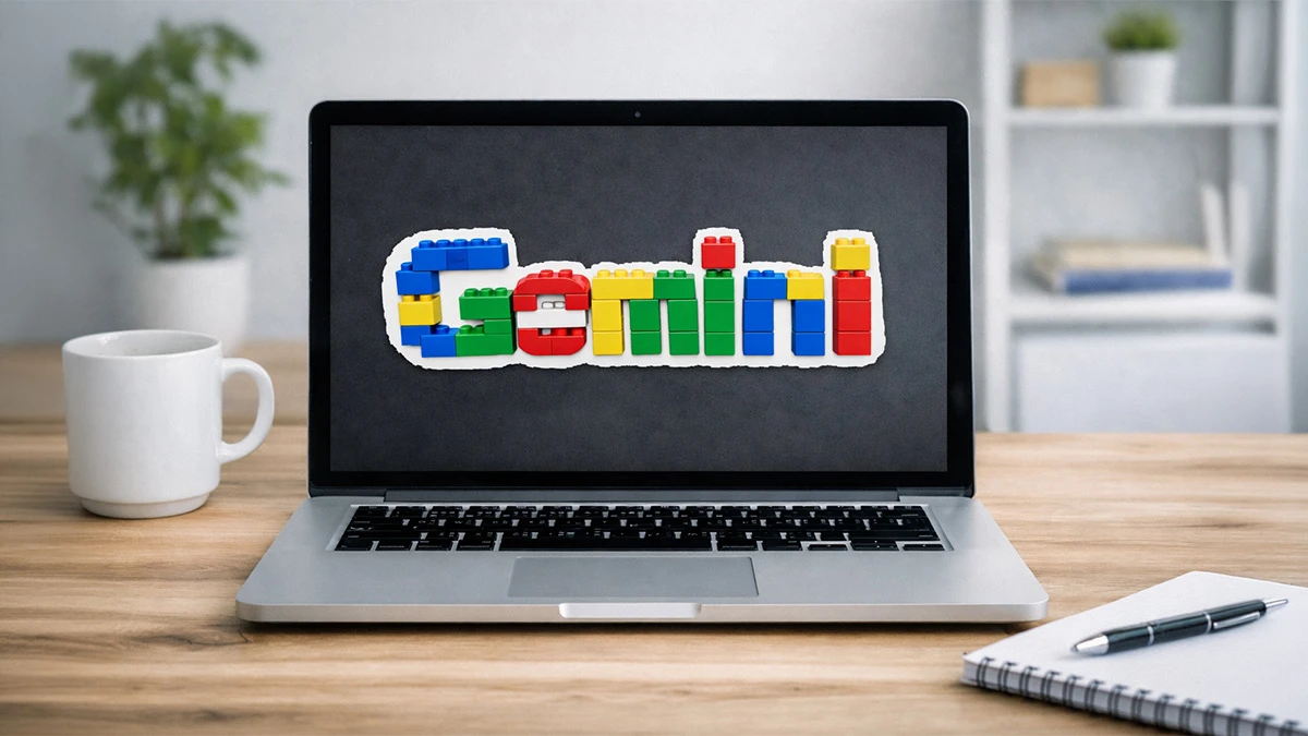 grafika AI Gemini oznaczenie
