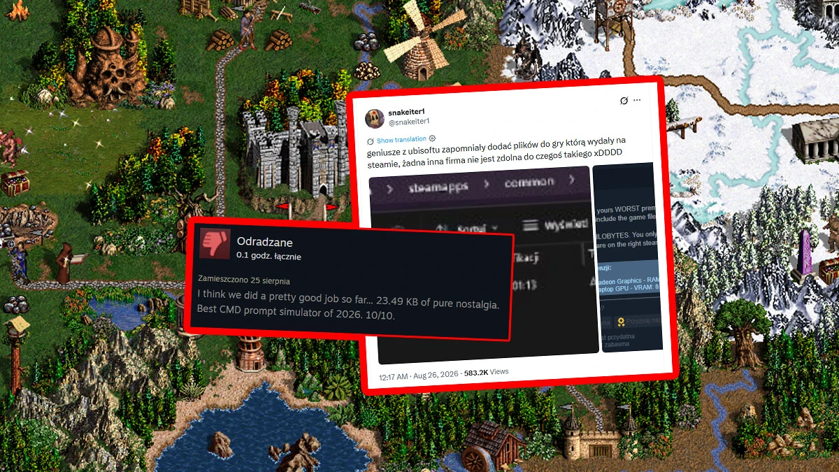 Ubisoft wydał Heroes III Complete na Steamie. Zapomniał tylko dodać grę