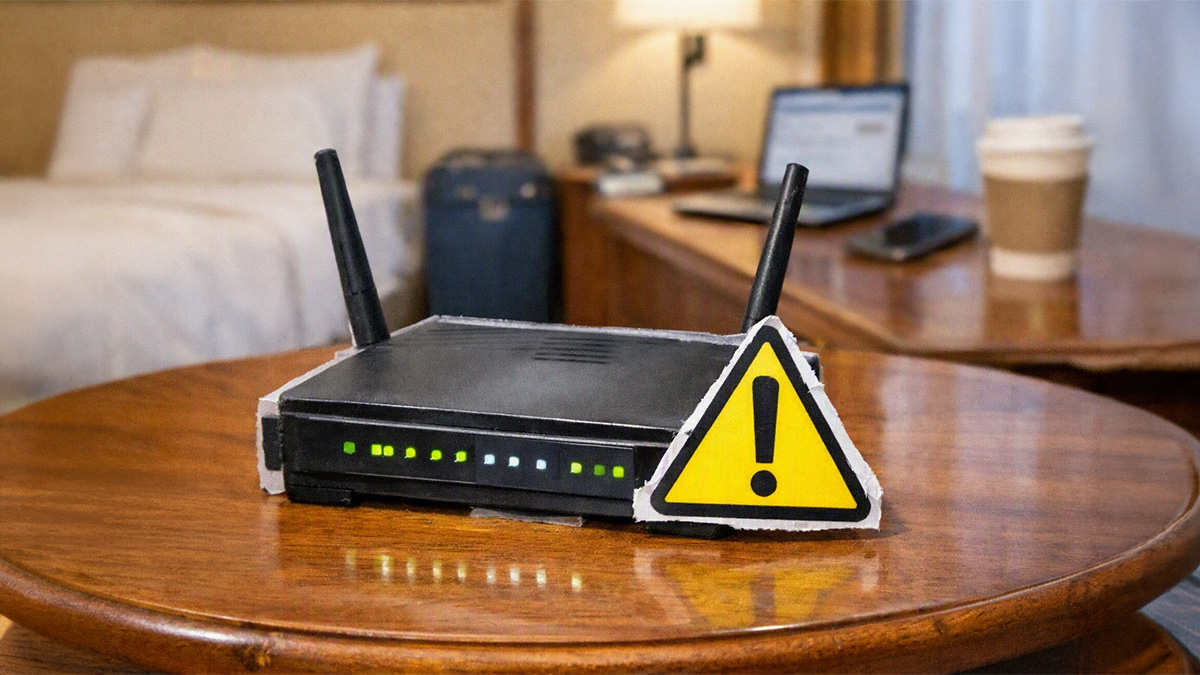 W tym roku na urlopie nie łączę się z hotelowym Wi-Fi. Ty też tego nie rób