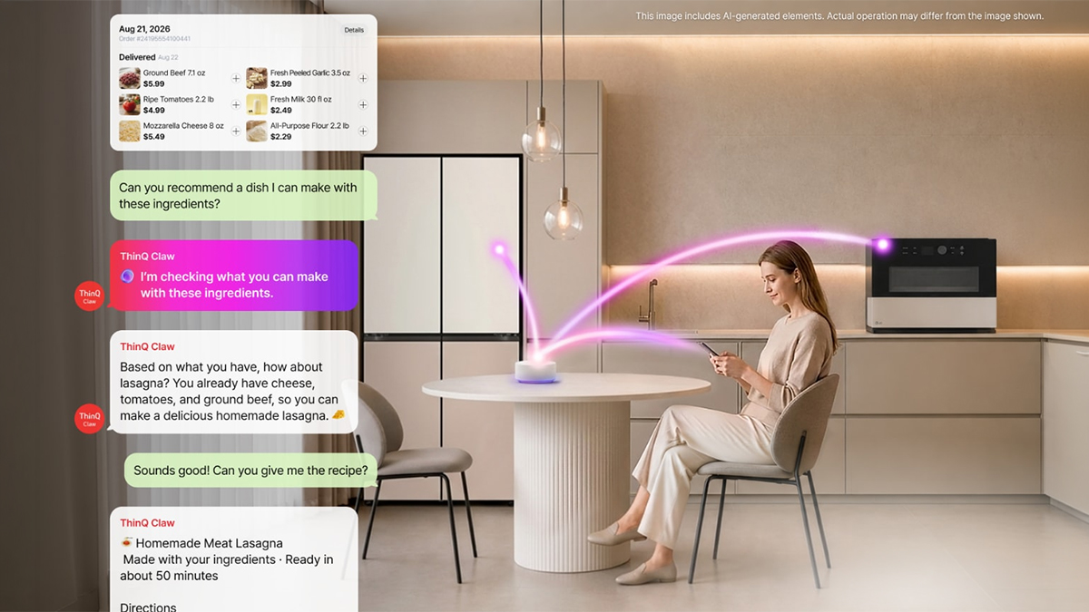 LG chce, żeby mój dom myślał szybciej niż ja. Koniec z klikaniem w aplikacjach