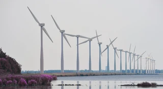 Wielkie farmy wiatrowe zmienią opady nad wybrzeżem