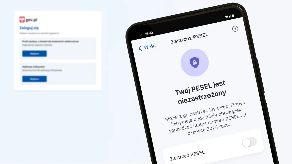 MyDR zastrzeganie PESEL