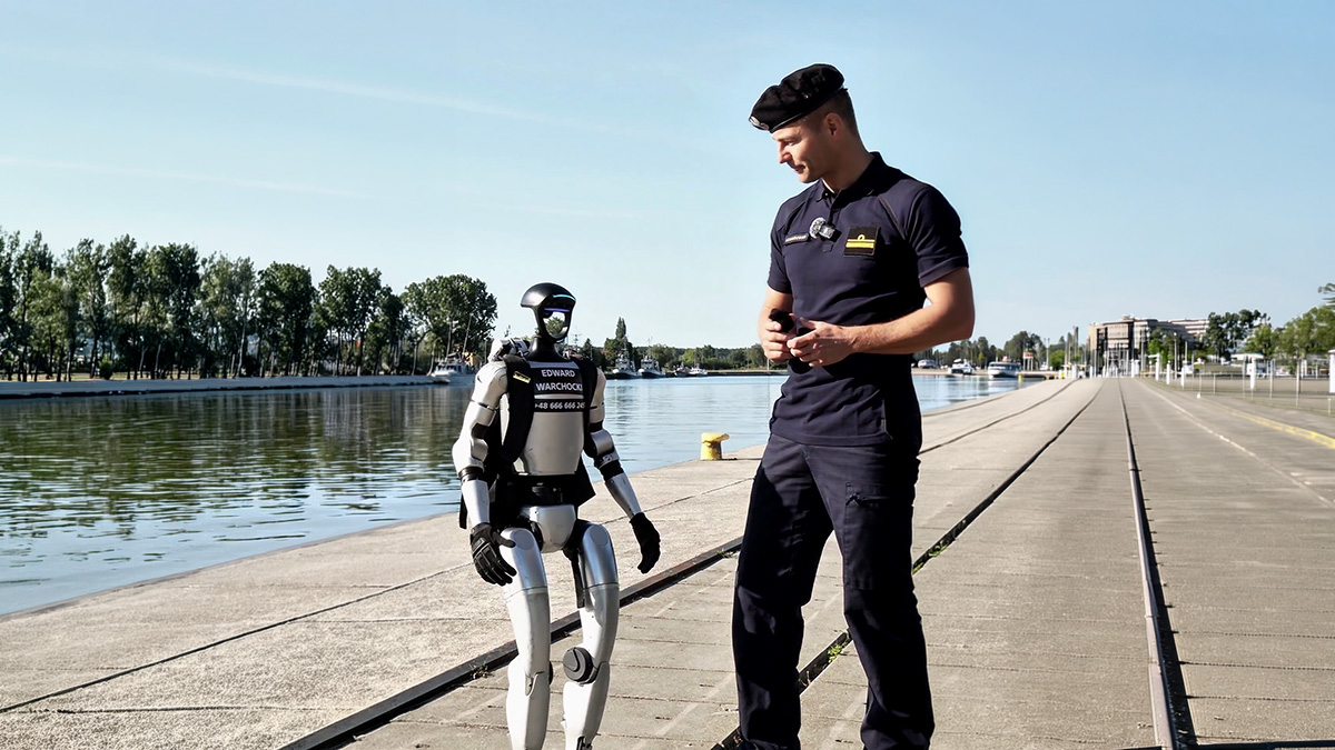 Marynarka RP wpuściła chińskiego robota, teraz usuwa dowody