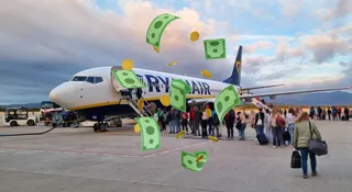 Ryanair Zakupy zdrapki