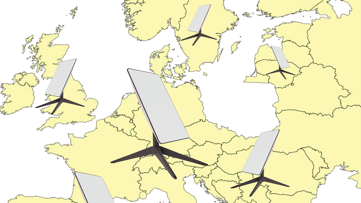Starlink ma nową definicję Europy. Nie ma w niej Polski
