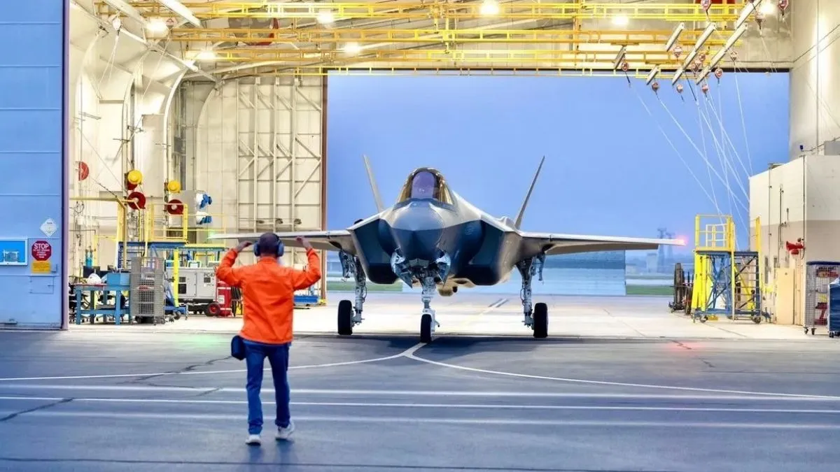 Nowy dom polskich F-35 rośnie. Pierwszy ważny obiekt gotowy
