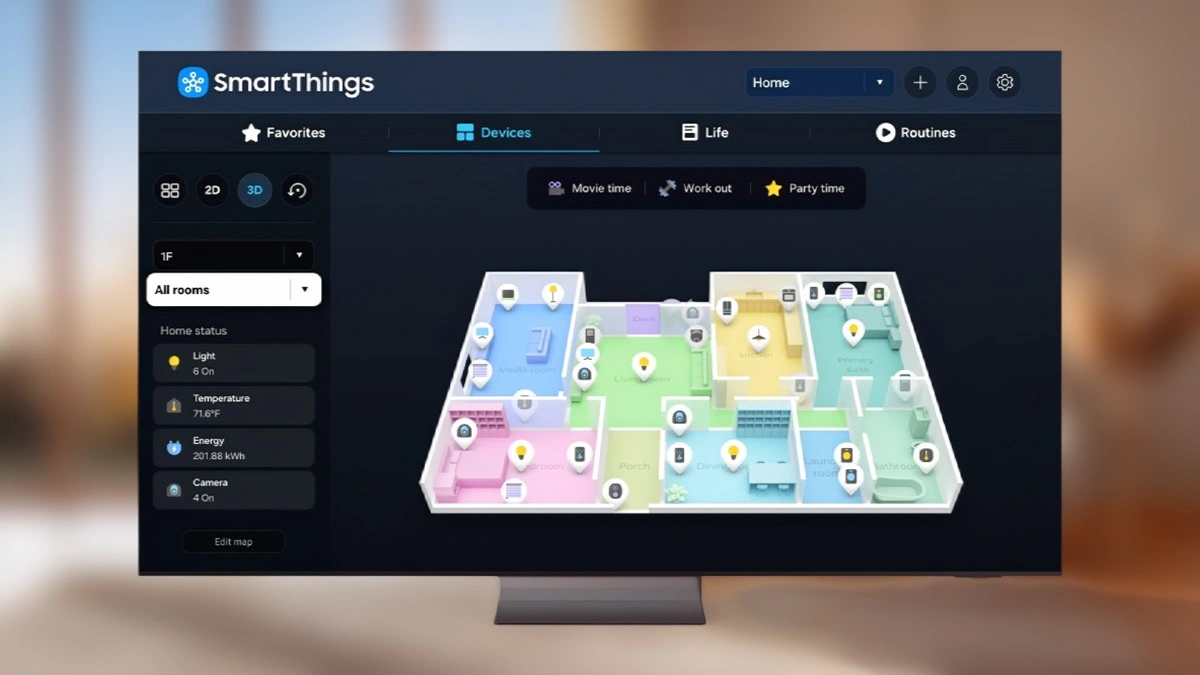 Weekend poza domem – jak mieć mieszkanie pod kontrolą dzięki SmartThings?