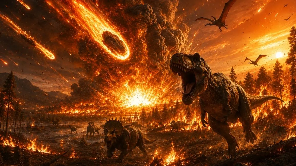 Zagłada dinozaurów zaczęła się w pierwsze 2 godziny