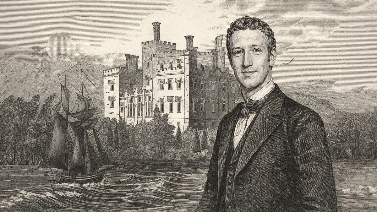 Zuckerberg zamek Irlandia