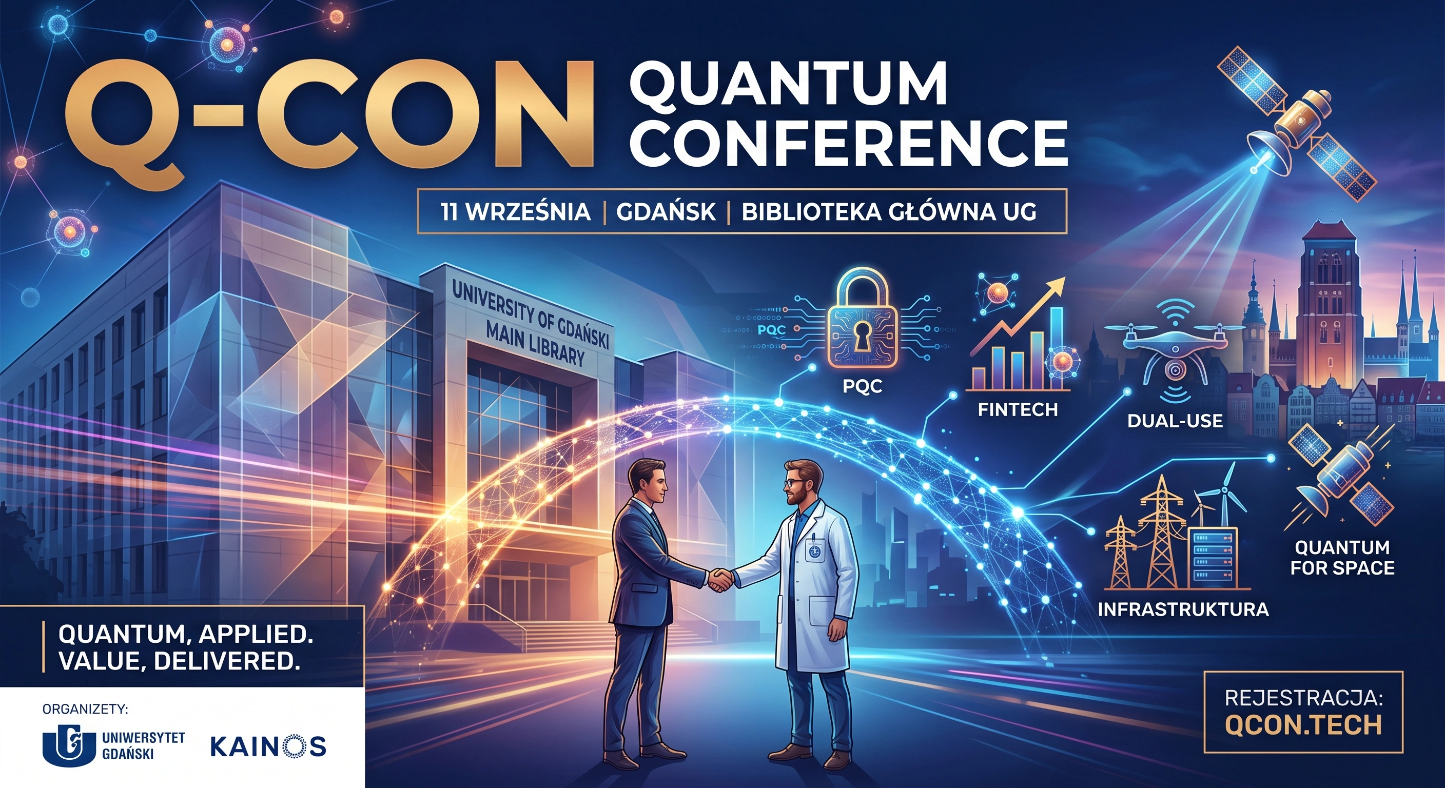 Rewolucja kwantowa wchodzi do biznesu. Q-Con Quantum Conference w Gdańsku