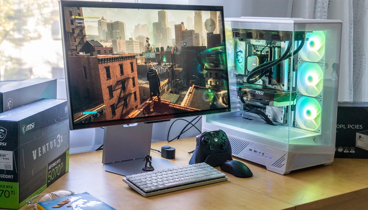 Control Resonant i dynamiczny generator klatek to coś pięknego. Test na RTX 5070 Ti od MSI