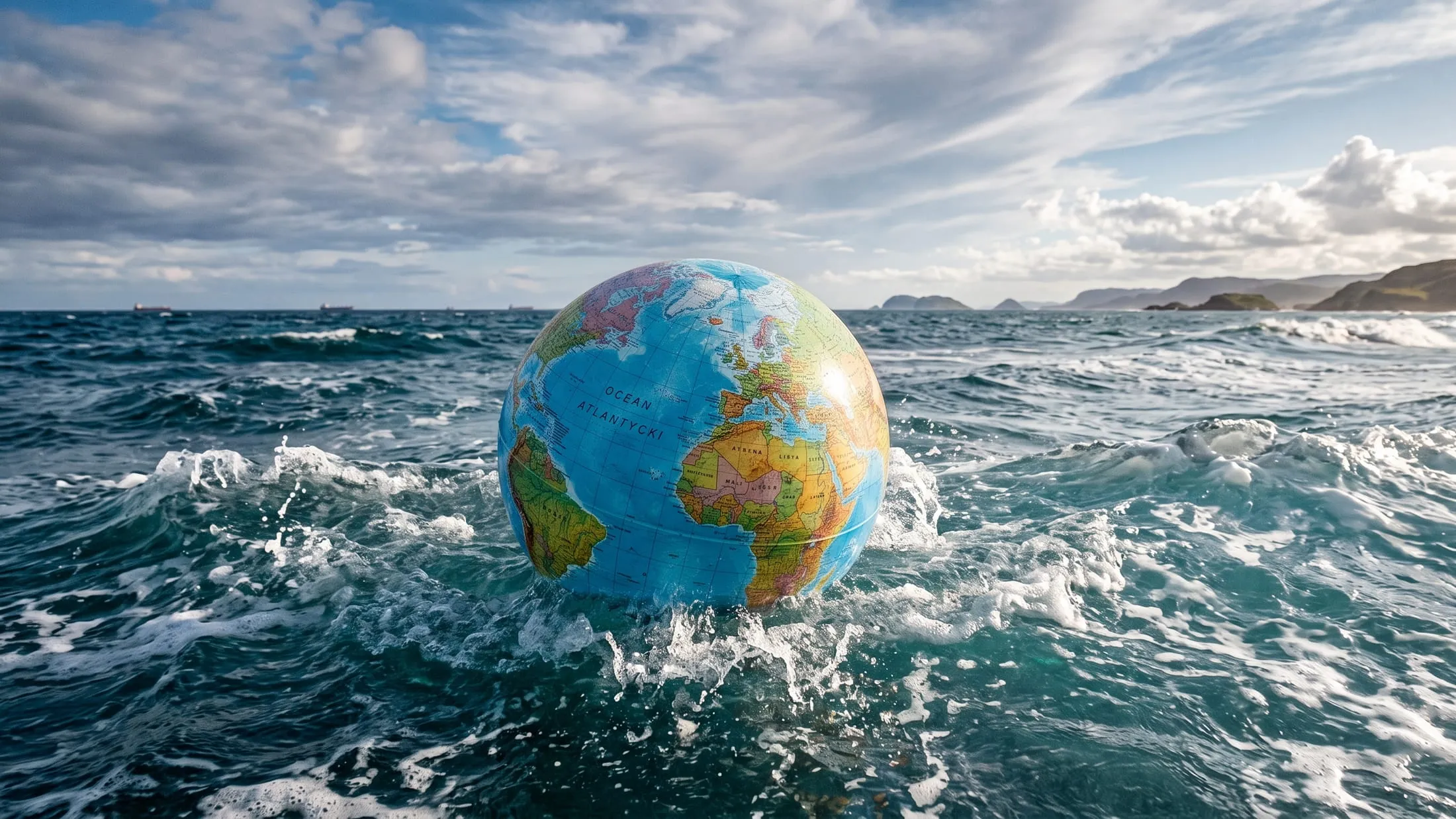 Woda przelewająca się między lądem a oceanami przesuwa środek masy Ziemi względem jej środka geometrycznego. Naukowcy NASA opracowali nową technikę, aby oszacować przemieszczenie z dokładnością milimetrów.