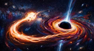 Międzynarodowy zespół astronomów odkrył coś, co wydaje się uniwersalną regułą rządzącą jednym z najbardziej spektakularnych zachowań czarnych dziur, czyli produkcją potężnych dżetów.