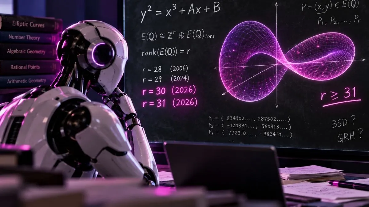AI znalazła krzywą o rekordowej randze. Matematycy czekali latami