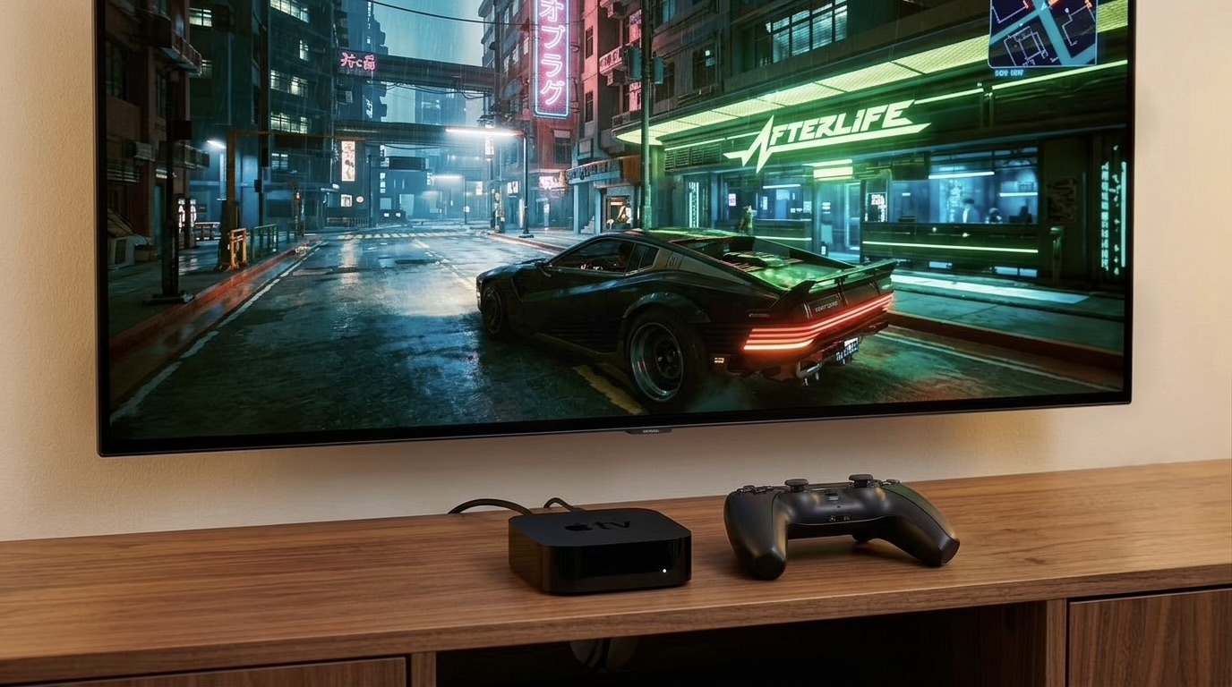 Ależ czekam na konsolę Apple’a. Cyberpunk 2077 na iPhonie to pokaz siły
