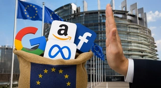 Europa podatek Big Tech