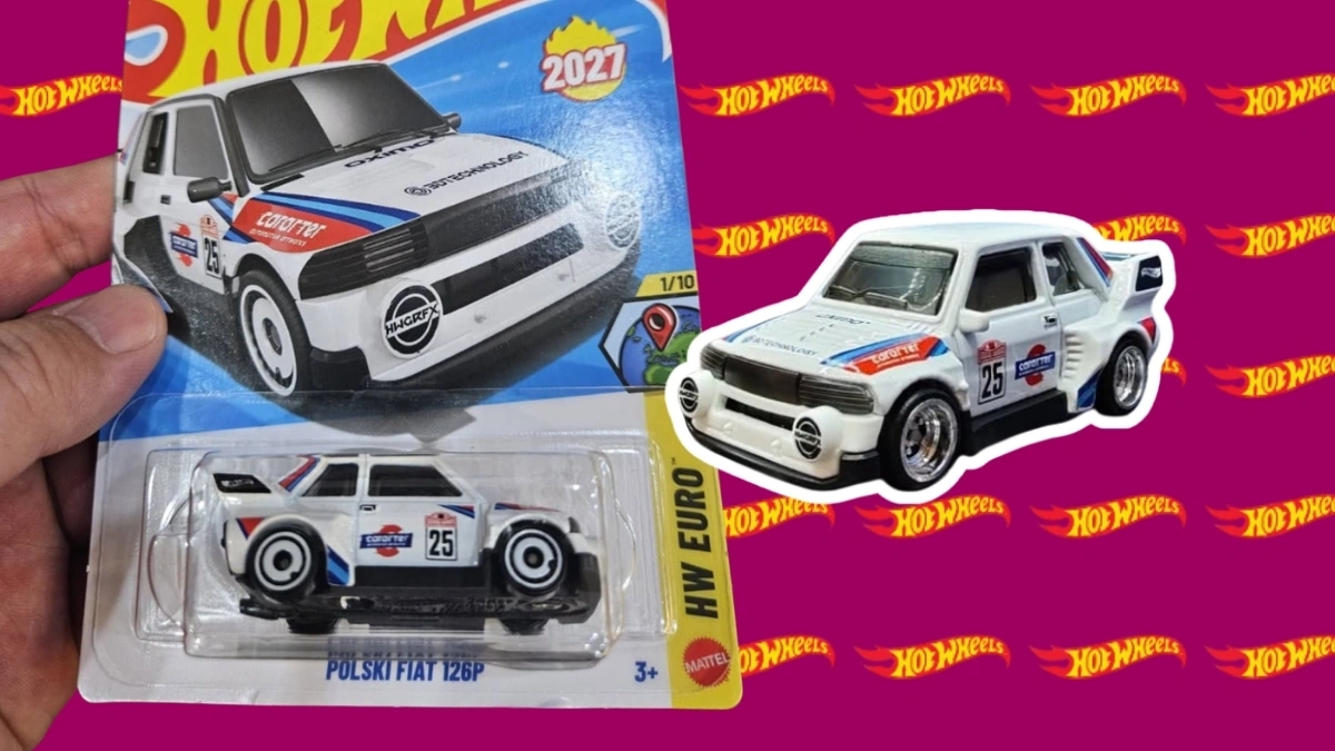 Polski Fiat 126p w Hot Wheels oficjalnie. Znamy datę premiery w 2027 r.
