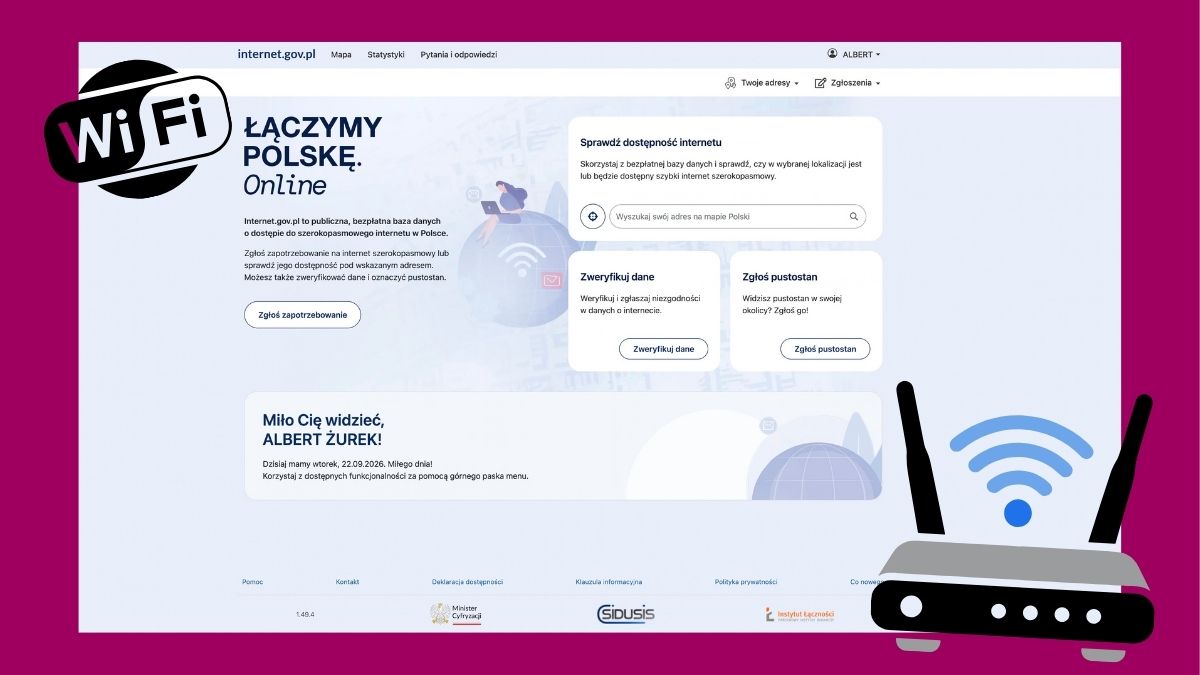 Rząd pomógł mi znaleźć dobry internet. Od tej strony zacznij poszukiwania