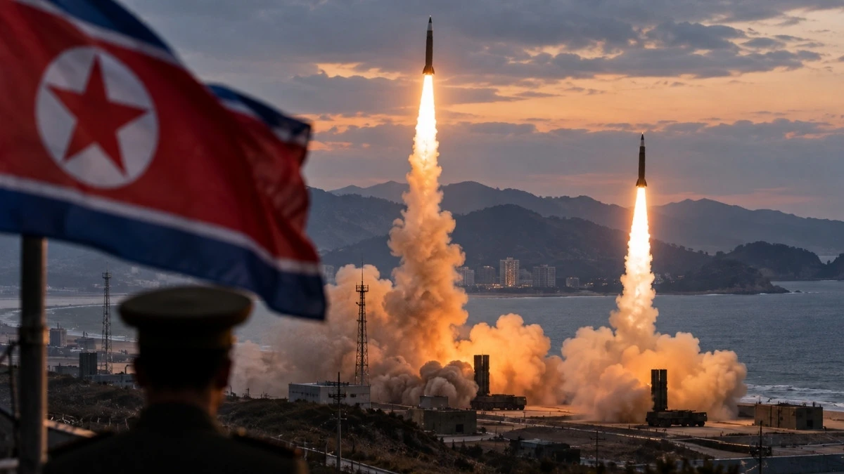 Korea Północna znowu odpala rakiety. Napięcie narasta