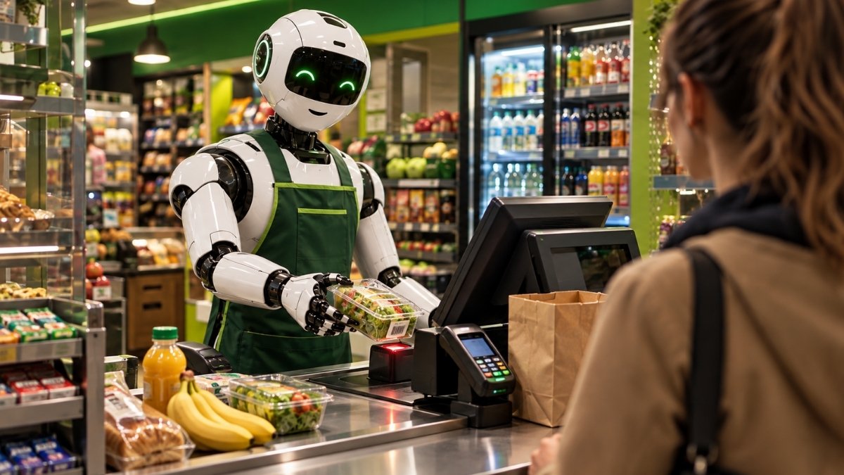 Robot zamiast pracownika sklepu. Polacy stawiają jasną granicę