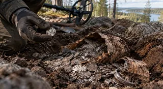 Znalazł 4,5 kg srebrnych monet. Rekordowy skarb w Finlandii