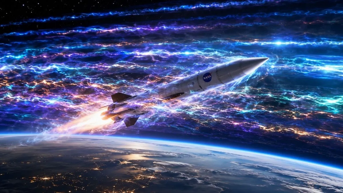 NASA przeleciała przez metalową chmurę. Potrafi zakłócać radio