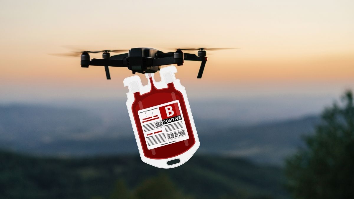 Krew przyleci dronem. Wojsko chce dostarczać ją rannym wprost na front