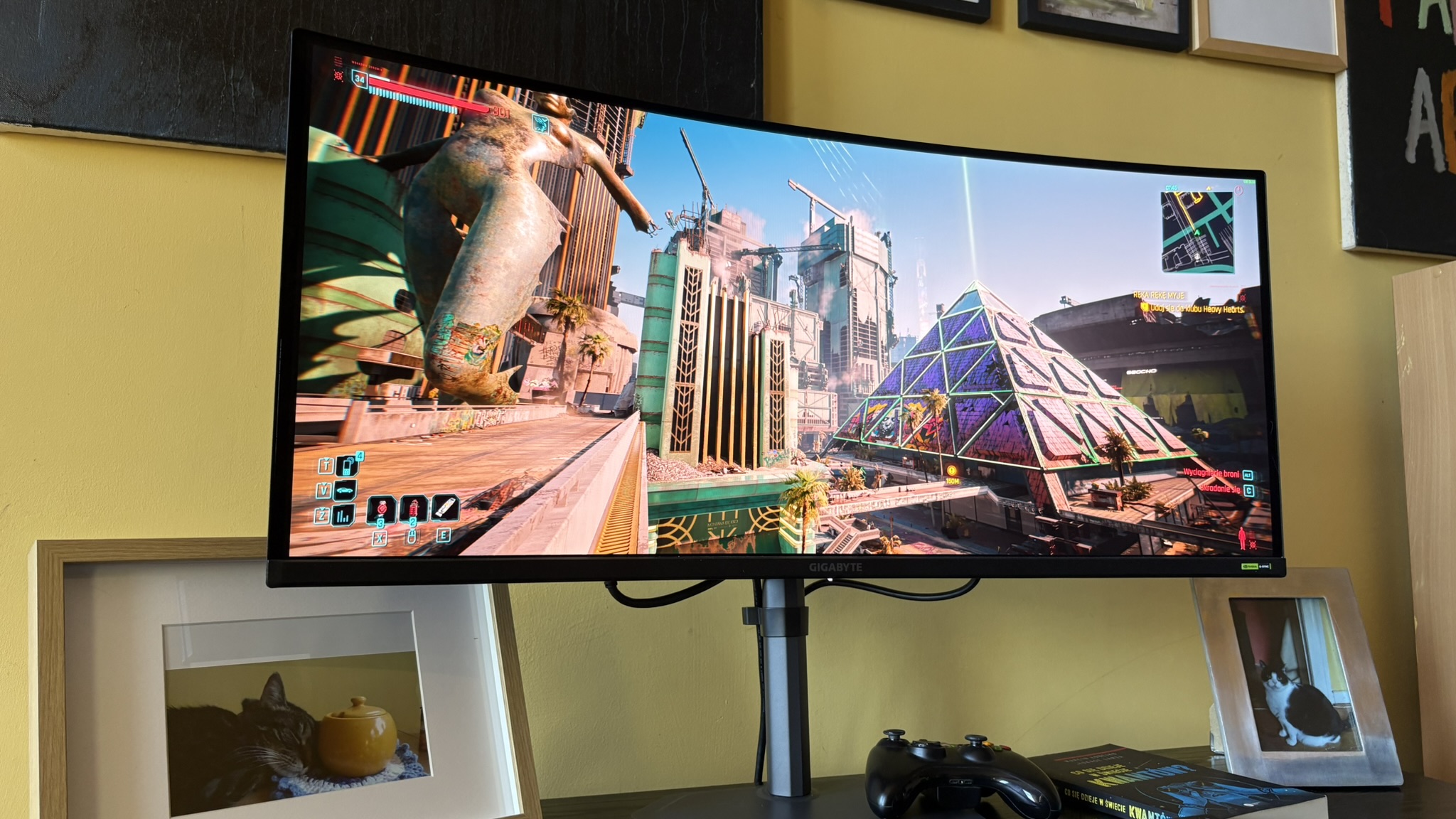 GIGABYTE MO34WQC36 – monitor, który potrafi zachwycić. OLED 360 Hz w najlepszym wydaniu