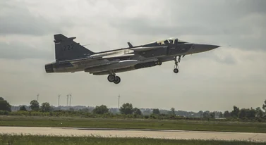 Szwedzkie Gripeny pilnują Rzeszowa. Jeden szczegół zwraca uwagę