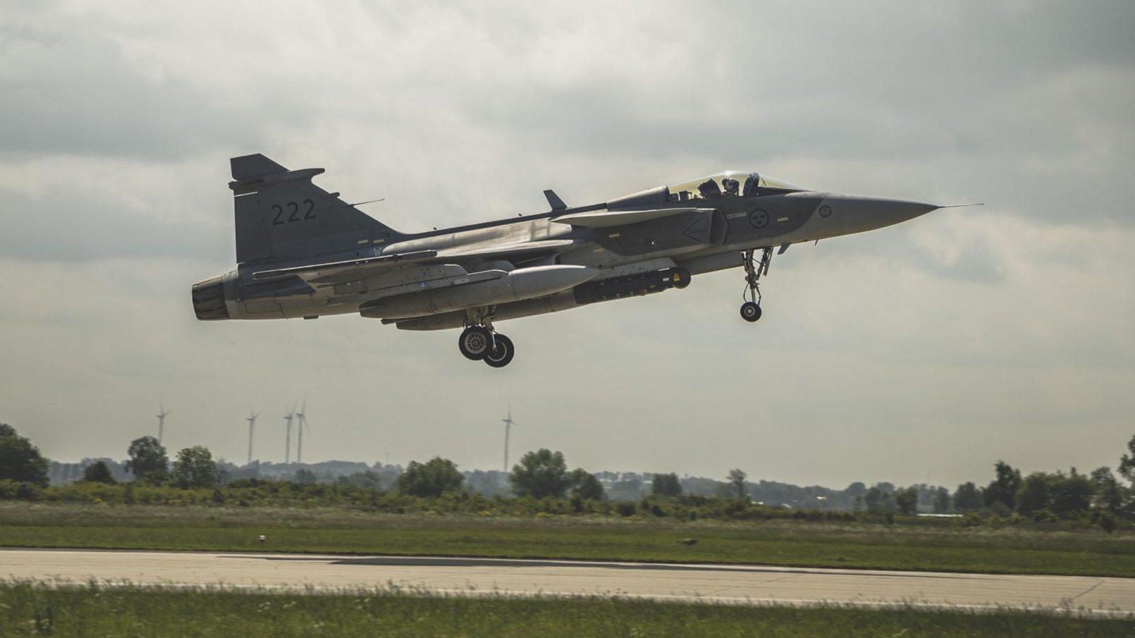 Szwedzkie Gripeny pilnują Rzeszowa. Jeden szczegół zwraca uwagę