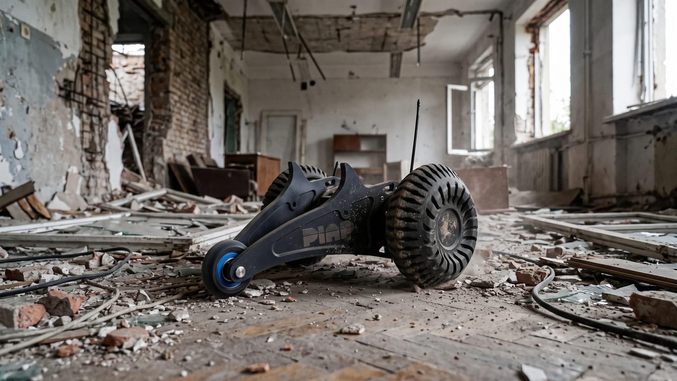Przetrwa rzut z drugiego piętra i odpali granat. Polski robot wkracza do akcji