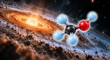 W miejscach narodzin planet znaleźli alkohol. Nie taki, jakiego szukali