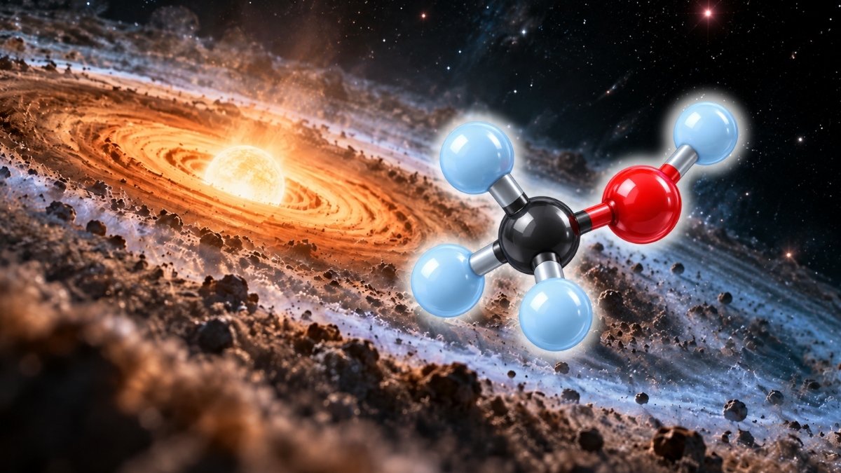 W miejscach narodzin planet znaleźli alkohol. Nie taki, jakiego szukali