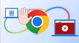 Google chrome blokowanie
