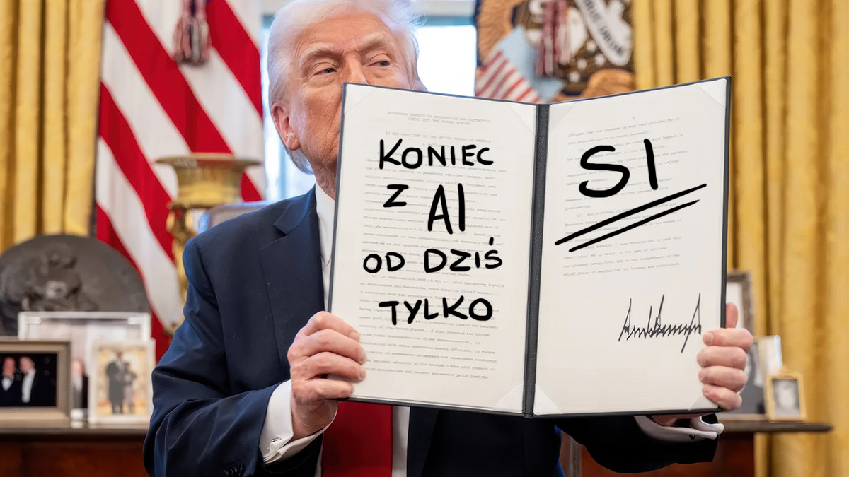 Trumpowi nie podoba się, iż mówisz „AI”. Chce zakazu