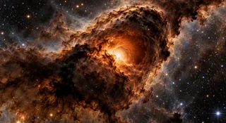 Astronomowie zajrzeli do smoczego jaja. Może kryć gwiazdę