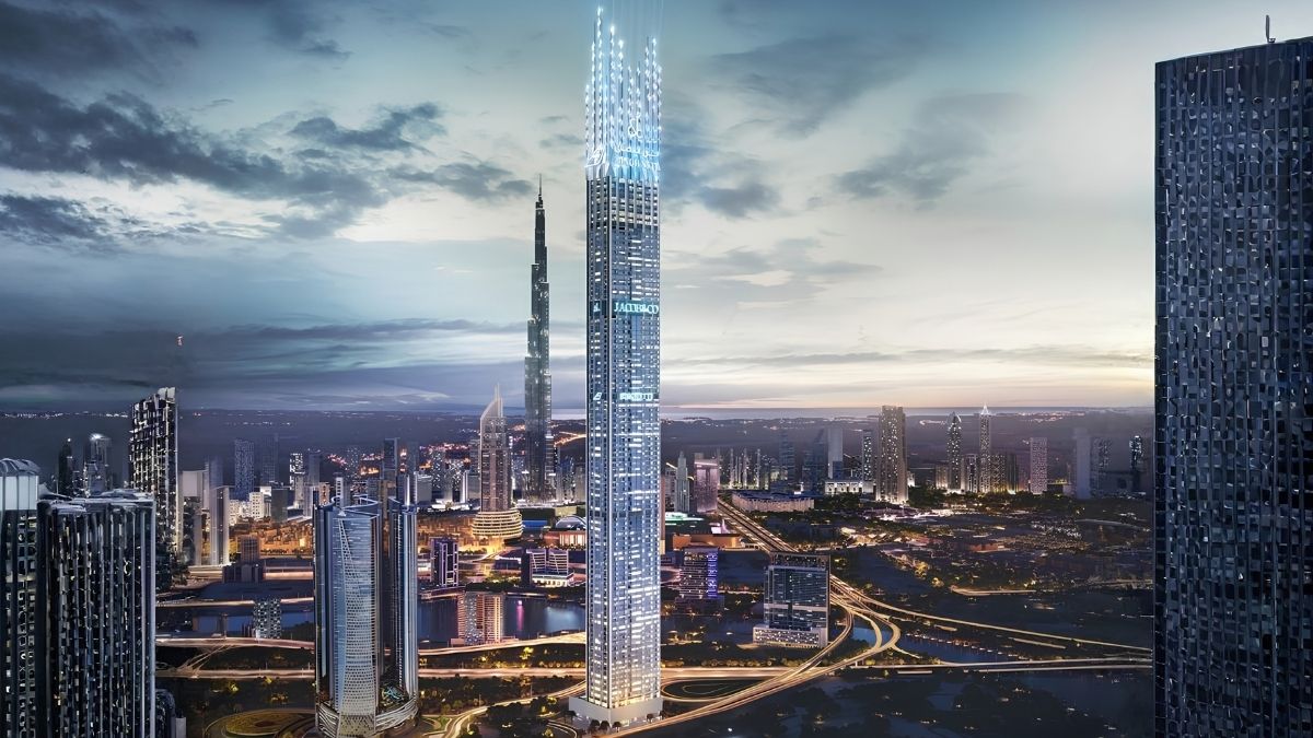 Winda pokona 632 m bez zatrzymania. W Dubaju budują pionowe miasto