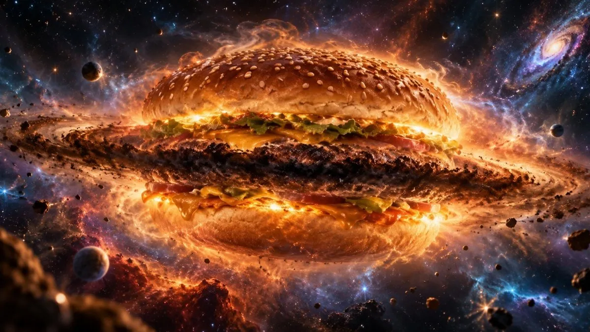 Kosmiczny hamburger skrywa rodzącego się olbrzyma. Zdradziła go siarka
