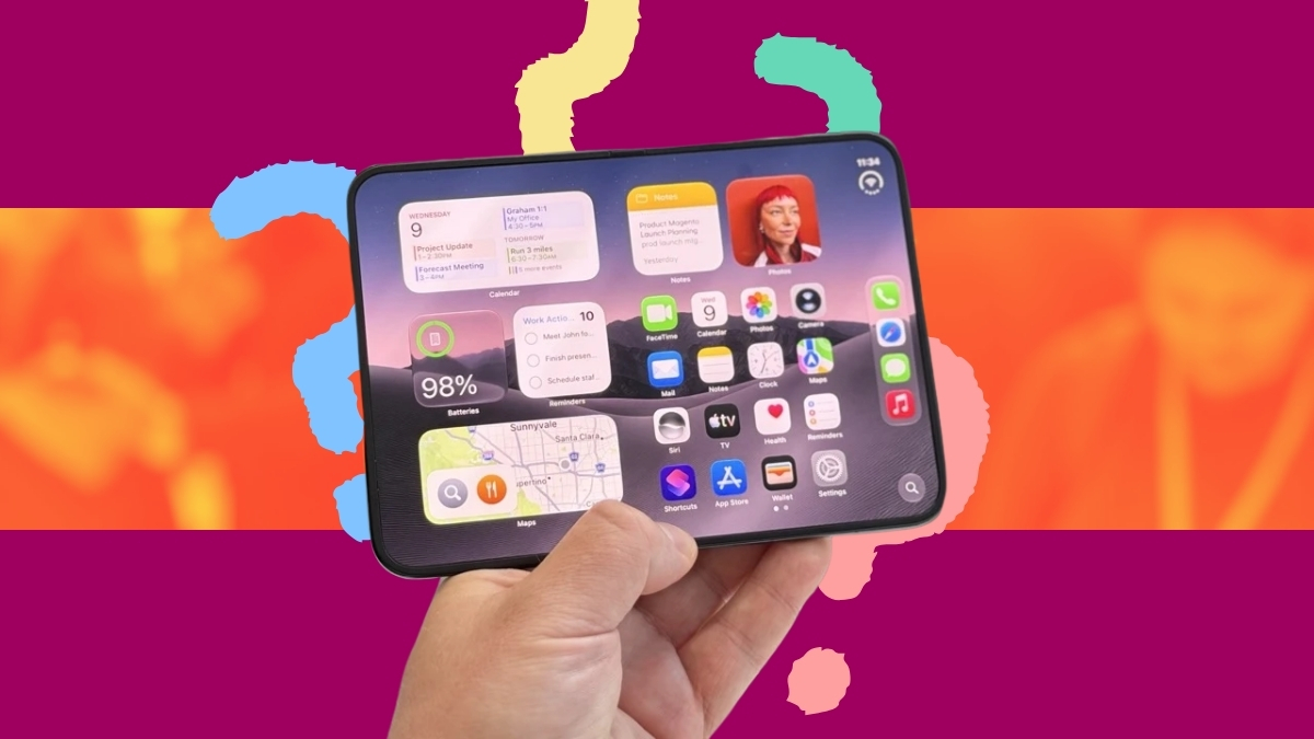 Ułyszałem, iż iPhone Duo to pierwszy składak. Że co?
