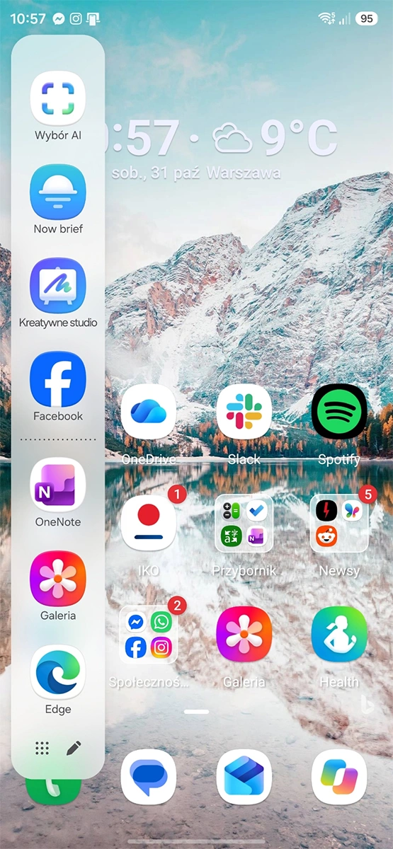 Android z One UI na telefonie Galaxy S25 Ultra (działa też na Foldach)
