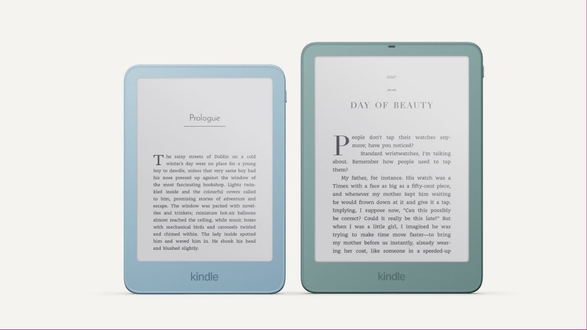 Amazon pokazał nowe czytniki Kindle. Po raz pierwszy porzuca plastik