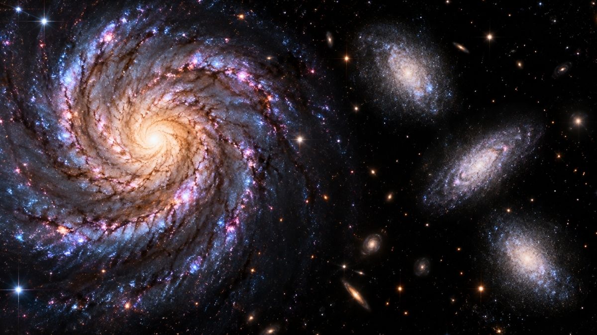 Licealista odkrył trzy galaktyki. Astronomowie od dawna szukali wyjaśnienia