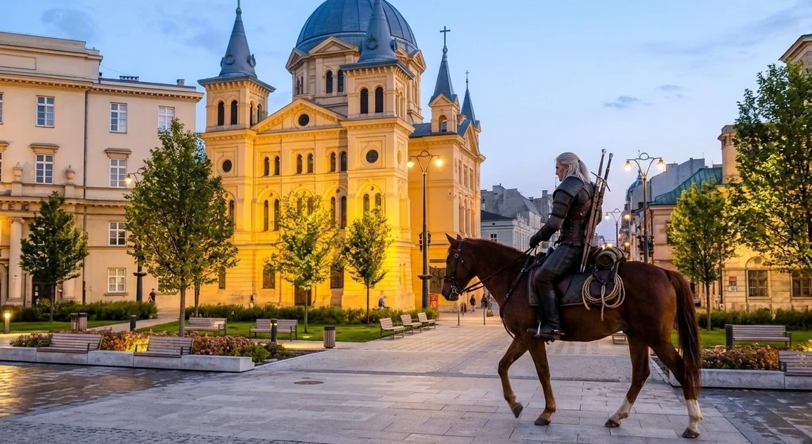 Image for Warszawa kradnie nam Geralta, a Łódź śpi. Mieszkam w mieście Wiedźmina i mi smutno