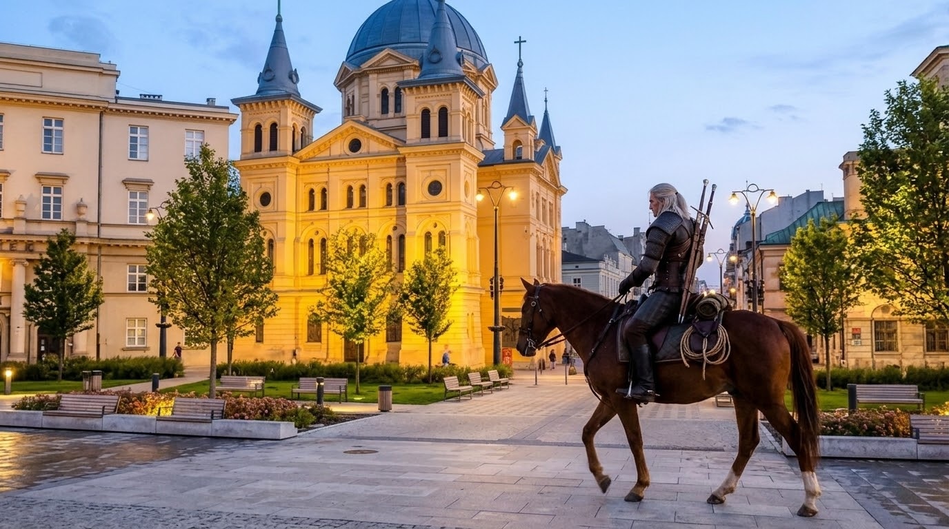 Warszawa kradnie nam Geralta, a Łódź śpi. Mieszkam w mieście Wiedźmina i mi smutno