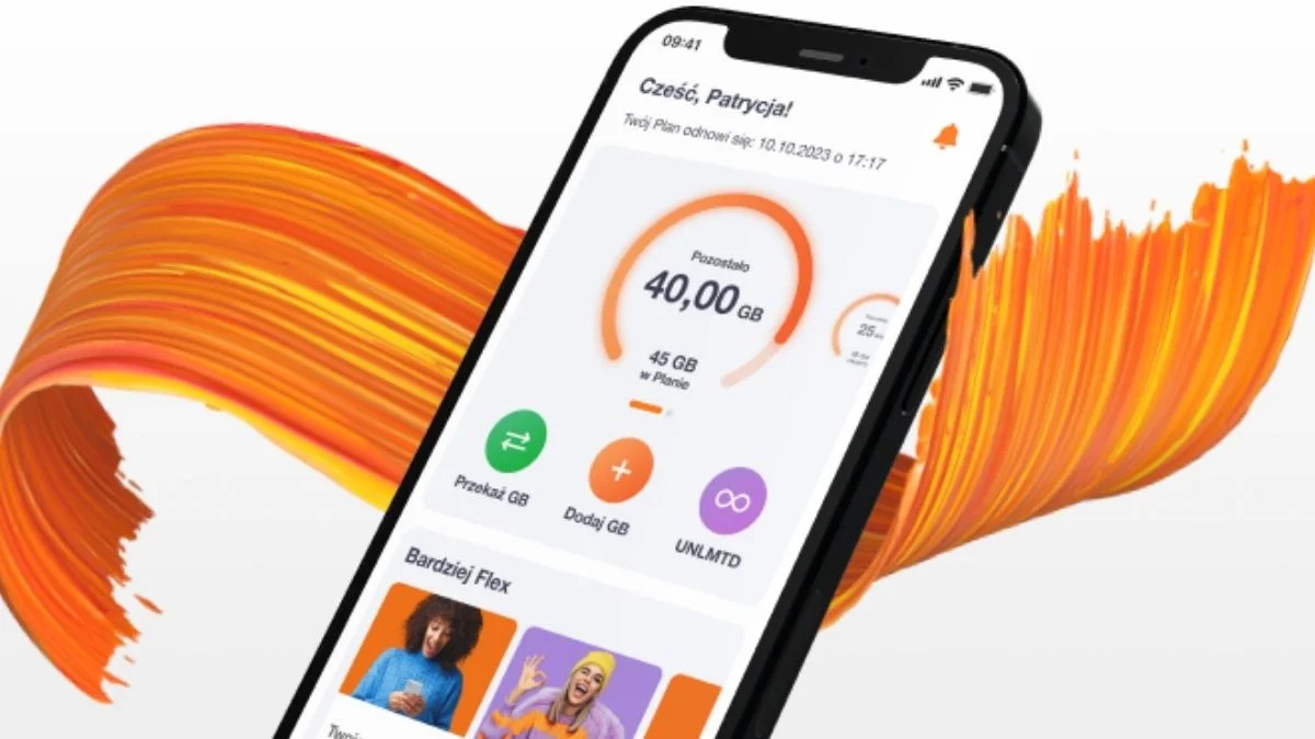 orange Flex polecenia program
