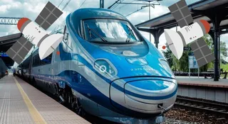Pendolino satelitarny internet WiFi