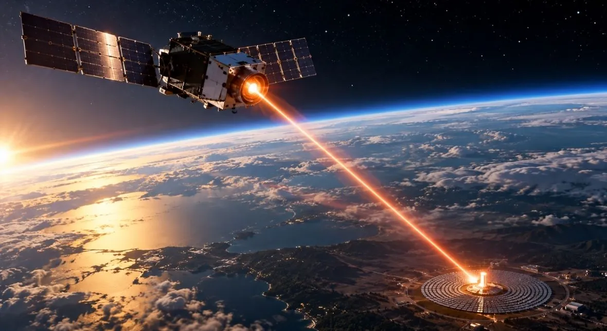 Image for Prąd spadnie z kosmosu laserem. Pierwszy satelita już jest na orbicie