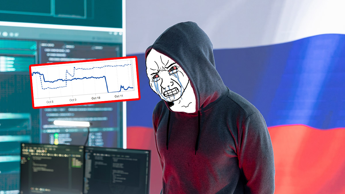 Ukraina uderza w serce rosyjskiego internetu. Ruch botów spadł niemal do zera