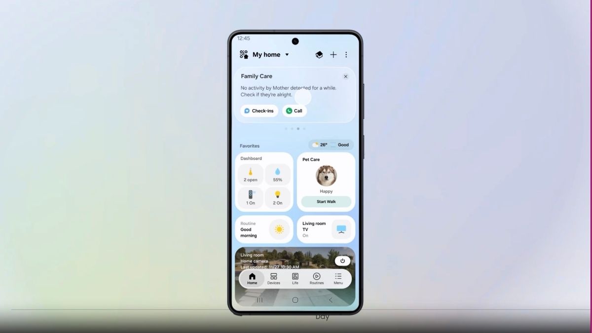 Chcesz wyłączyć światło, a tam wszystko nowe. Samsung zmienia istotną aplikację